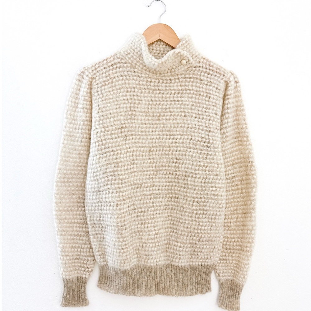 Alafoss Icewool Sweater Sheep Wool Pullover Iceland Fisherman Knit Medium NWT
